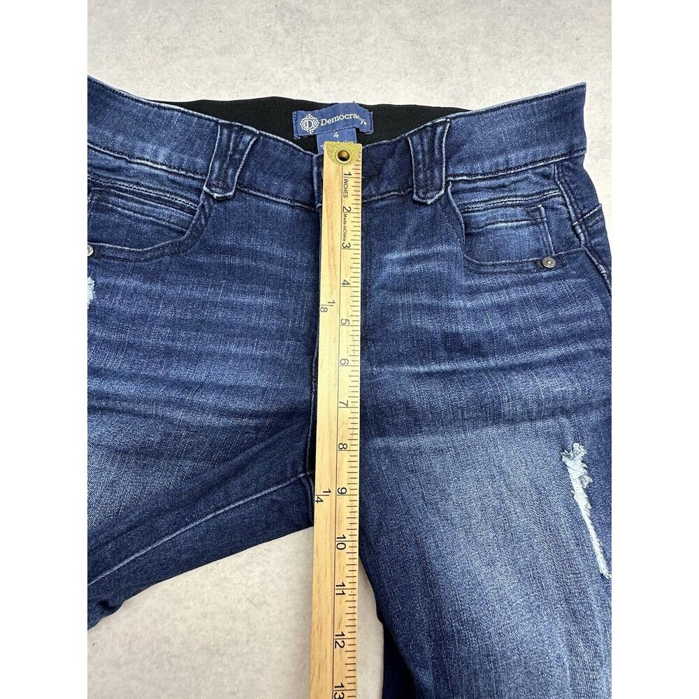 Democracy Womens Size 4 Ab Solution Indigo Dark‎ Wash Denim Stretch - Picture 5 of 8